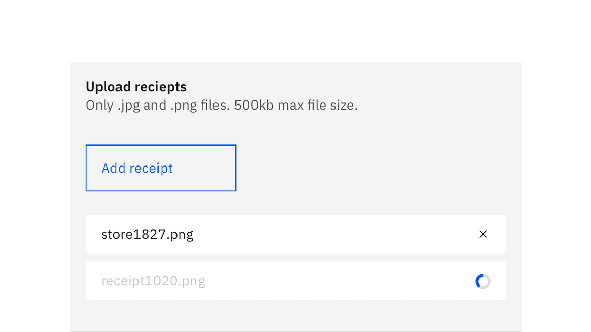 Example of inline loading with disabled elements Example of inline loading with disabled elements